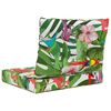 vidaXL Coussin de canap&eacute; d'ext&eacute;rieur 2 pcs color&eacute; Polyester