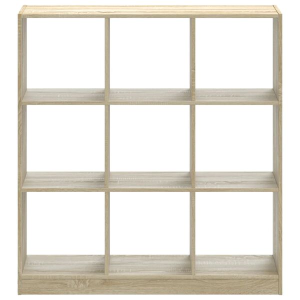 vidaXL Bibliothèque chêne sonoma 102x32x108 cm bois d'ingénierie