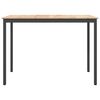 vidaXL Table de bar Naturel 150 x 80 x 105 cm Bois de pin massif