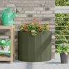 vidaXL Jardini&egrave;re Vert olive 60 x 30 x 50 cm Acier