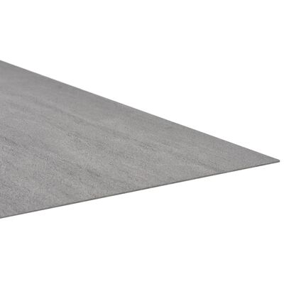 vidaXL Planche de plancher PVC autoadhésif 5,11 m² Gris pointillé