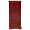 vidaXL Commode Marron 45 x 35 x 100,5 cm Bois de Mahogany Massif