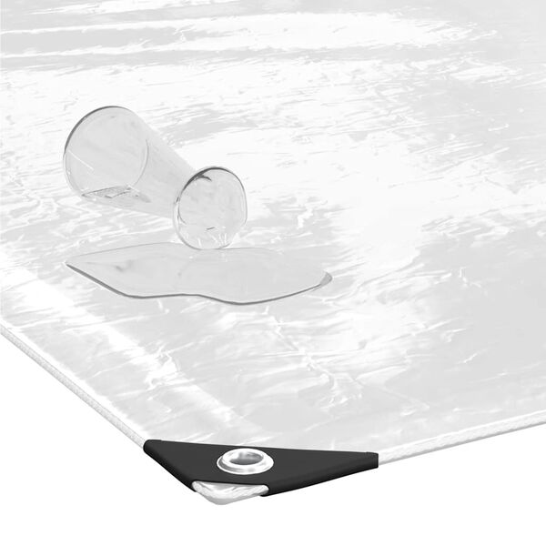 vidaXL Couverture v&eacute;g&eacute;tale avec &oelig;illets 2x10 m PVC