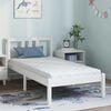 vidaXL Matelas Blanc 80 x 160 cm Tissu jacquard