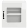 vidaXL Armoire de cuisine Kalmar 2 pcs Blanc brillant 40 x 31 x 40 cm