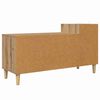 vidaXL Meuble TV Ch&ecirc;ne artisanal 100 x 35 x 55 cm Bois d'ing&eacute;nierie