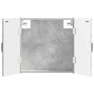vidaXL Cabinet pour cible UTRECHT Gris b&eacute;ton 52,5 x 10,5 x 53,5 cm
