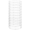 vidaXL Composteur de jardin &Oslash;50x100 cm Acier galvanis&eacute;