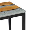 vidaXL Tables gigognes 3 pcs Bois de teck massif et polyrésine