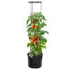 vidaXL Jardini&egrave;re &agrave; tomate Anthracite &Oslash;39x150 cm Polypropyl&egrave;ne