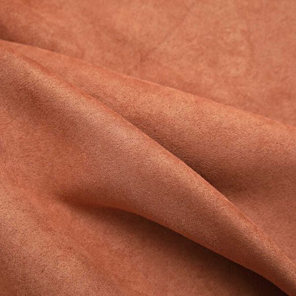 vidaXL Rideaux occultants et anneaux en m&eacute;tal 2 pcs Rouille 140x245 cm