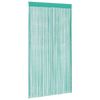 vidaXL Rideau en fils 2 pcs 140 x 250 cm turquoise