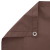 vidaXL &Eacute;cran de balcon Marron 75 x 200 cm Oxford alu enduit de PU