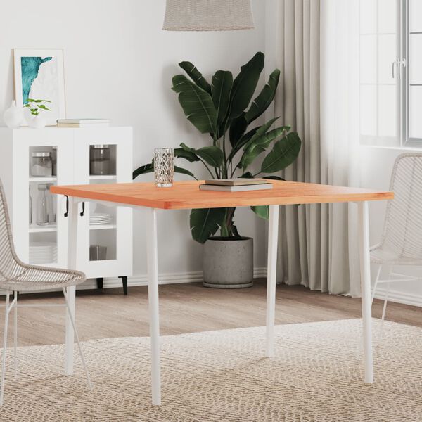 vidaXL Dessus de table 90x90x2,5 cm carr&eacute; bois massif de h&ecirc;tre