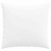 vidaXL Coussins de canapé 2 pcs Blanc 50 x 50 cm tissu