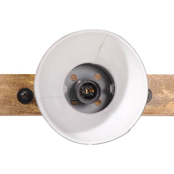 vidaXL Lampe murale 25 W bleu d&eacute;lav&eacute; 65x25 cm E27