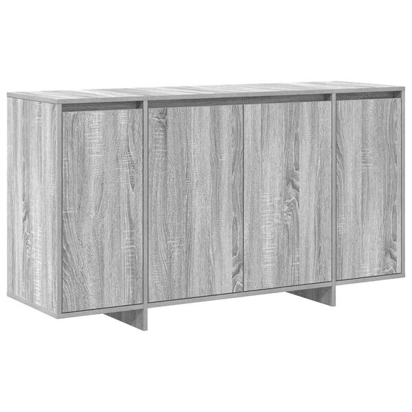 vidaXL Buffet Gris Sonoma 135 x 41 x 75 cm Bois d'ing&eacute;nierie
