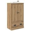 vidaXL Haut Armoire avec tiroir Ch&ecirc;ne artisanal 60 x 35,5 x 103,5 cm