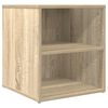 vidaXL Armoire d'angle ch&ecirc;ne sonoma 200x40x45 cm bois d&rsquo;ing&eacute;nierie