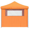 vidaXL Tente de f&ecirc;te Orange 292 x 292 x 315 cm Tissu Oxford
