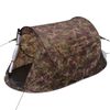 vidaXL Tente pour 2 personnes Camouflage