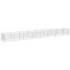 vidaXL Chenil Argent&eacute; 8 m&sup2; Acier