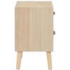 vidaXL Table de chevet avec 2 tiroirs 40x30x49,5 cm Bois de pin massif