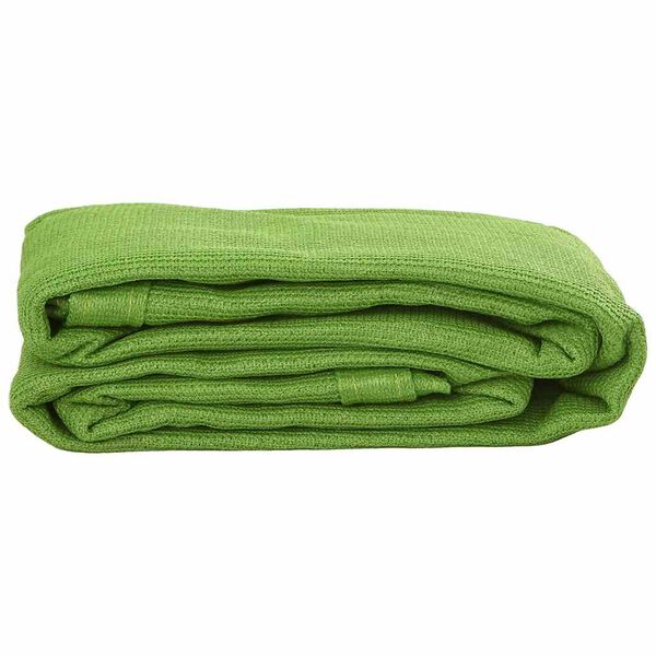 vidaXL Tapis de tente vert clair 200x200 cm PEHD
