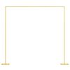 vidaXL Arche de mariage Dor&eacute; 338 x 35 x 300 cm Acier