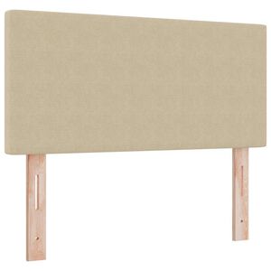 vidaXL Tête de lit Gris Vert Clair 90 cm Cuir synthétique
