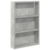 vidaXL Armoire murale de salle de bain Gris B&eacute;ton 40 x 10 x 60,5 cm