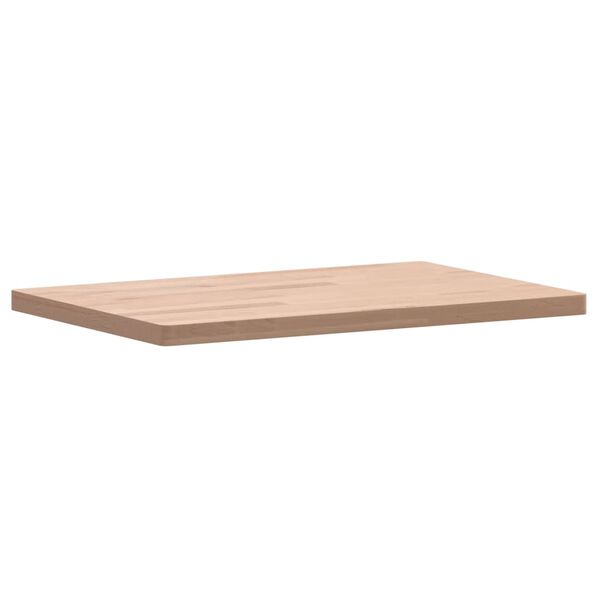 vidaXL Comptoir de salle de bain 60x40x2,5 cm bois massif de hêtre