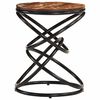vidaXL Table d'appoint 40x40x52 cm Bois de r&eacute;cup&eacute;ration massif