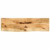 vidaXL Dessus de table 110x40x3,8cm bord vif bois massif manguier brut