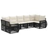 vidaXL Ensemble de canap&eacute; de jardin 7 pc 7-Nombre de places