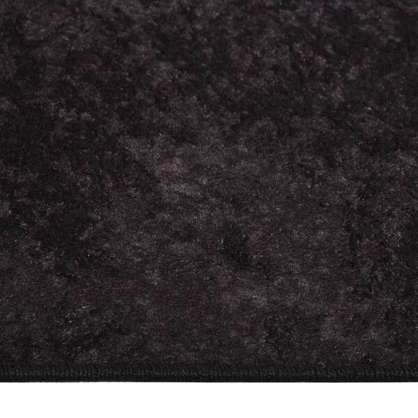 vidaXL Tapis lavable 160x230 cm anthracite
