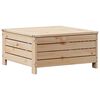 vidaXL Salon de jardin 5 pcs avec coussins Bois de pin massif