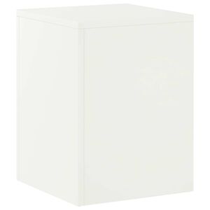 vidaXL Support de Plante Blanc 30 x 30 x 40 cm Acier