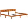vidaXL Cadre de lit sans matelas bois massif 200x200 cm