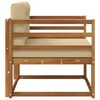 vidaXL Sofa de milieu ext&eacute;rieur Bois d'Acacia Massif Naturel