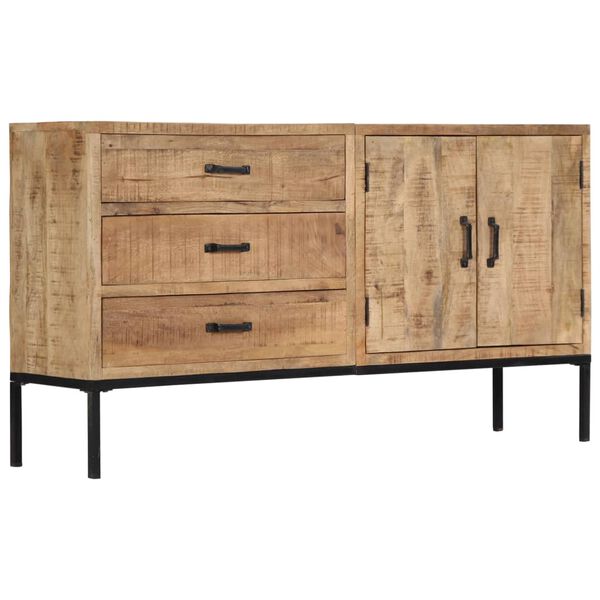 vidaXL Buffet 140x35x75 cm Bois de manguier massif