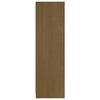 vidaXL Bibliothèque/Séparateur de pièce Marron miel Bois de pin massif