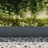vidaXL Bordure de Pelouse 10 pcs Anthracite 100 x 0.05 x 20 cm