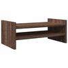 vidaXL Support de moniteur ch&ecirc;ne marron 50x27x20 cm bois d'ing&eacute;nierie