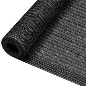 vidaXL Filet brise-vue Anthracite 1x10 m PEHD 75 g/m&sup2;