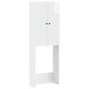 vidaXL Armoire de toilette EDE Blanc brillant 66 x 25,5 x 190 cm