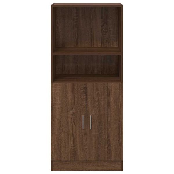 vidaXL Armoire de cuisine ch&ecirc;ne marron 57x41,5x131,5cm bois ing&eacute;nierie