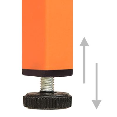 vidaXL Armoire de rangement Orange 42,5x35x101,5 cm Acier