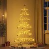 vidaXL Arbre de No&euml;l en m&eacute;tal Dor&eacute; 215 cm Acier peint par poudre