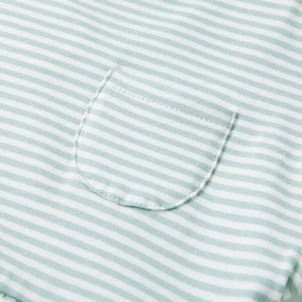 Robe pour enfants à manches à volants menthe 128